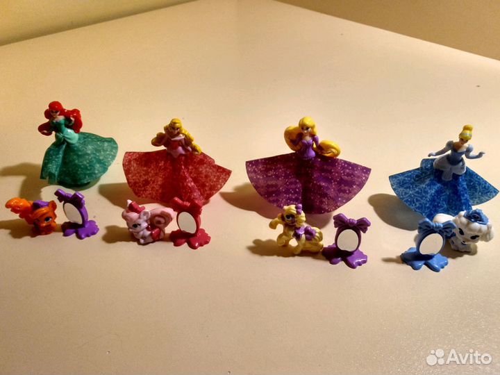 Киндер серии принцессы с питомцами 2 сер