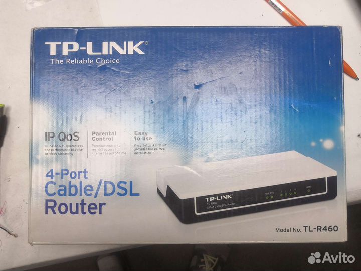 TP-link tl-r460 dsl роутер
