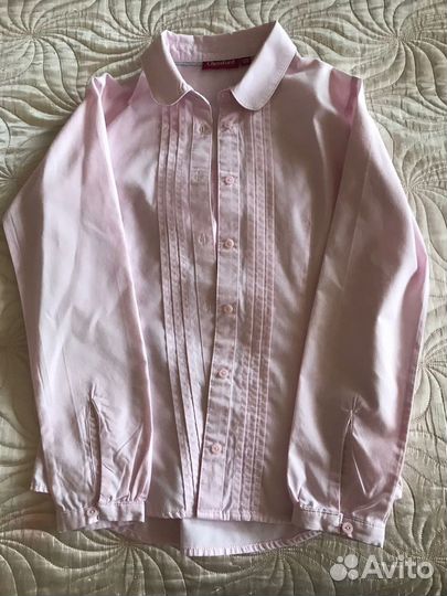 Рубашка школьная 122 128