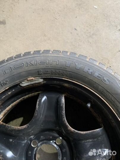 205/55 R16 Nokian Nordman 7 Зима Штампованные R16 pсd:4x100 ет:39 DIA:60.1