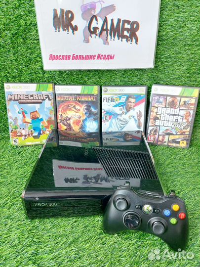 Игровая приставка Xbox 360 slim