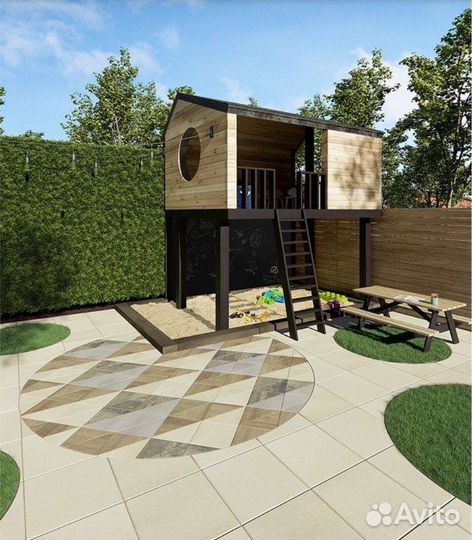 Детский игровой комплекс уличный