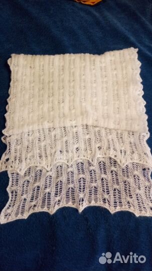 Пуховый палантин, шарф пуховый, шали