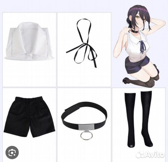 Косплей Резе(человек бензопила)