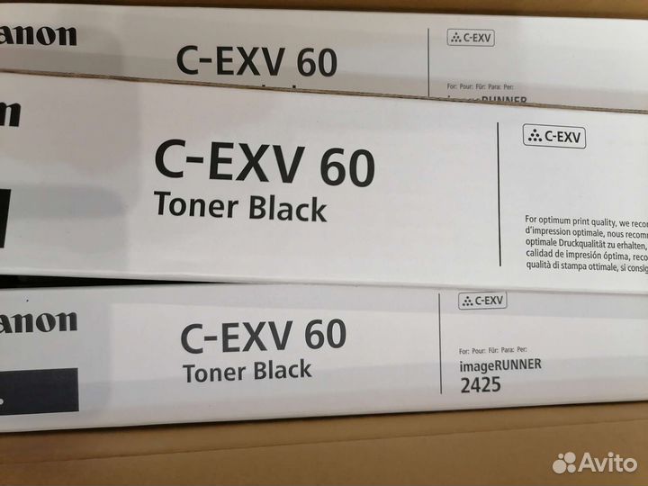 Canon C-EXV60 BK Toner (4311C001) 8 шт