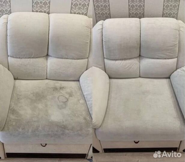 Химчистка мягкой мебели, дивана, матраса, ковров