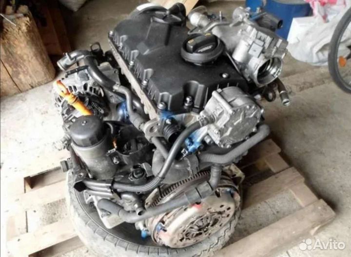 Двигатель BPW 2.0 дизель Audi A4 B7