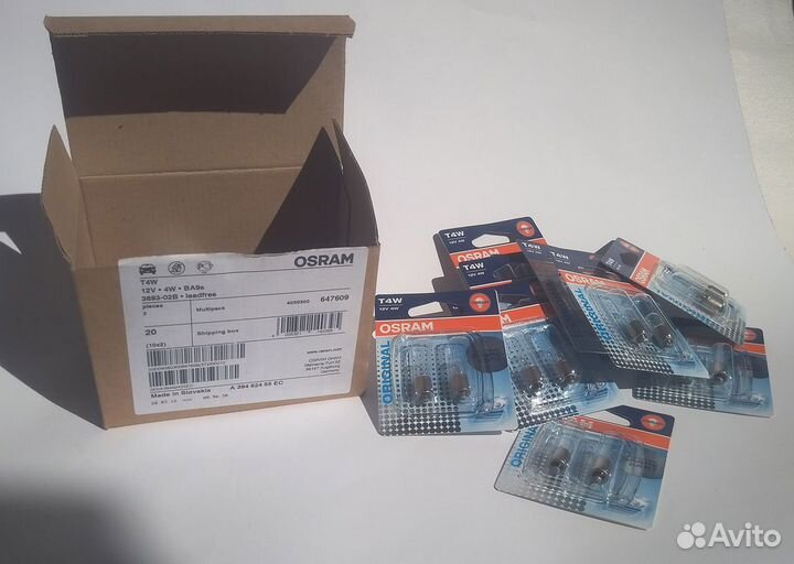 Автолампы osram