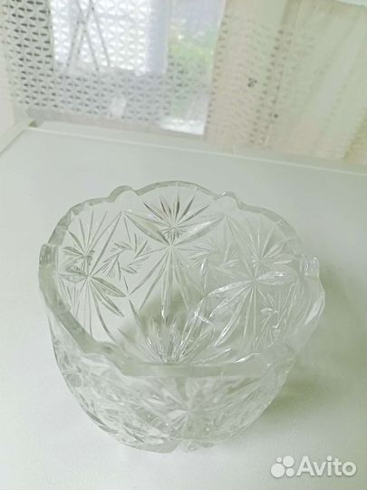 Ваза хрустальная СССР