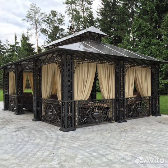 Кованые беседки