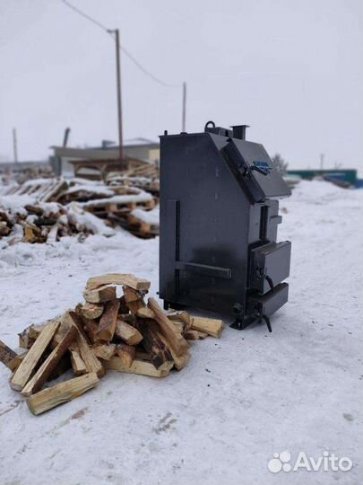 Твердотопливный котел длительного горения