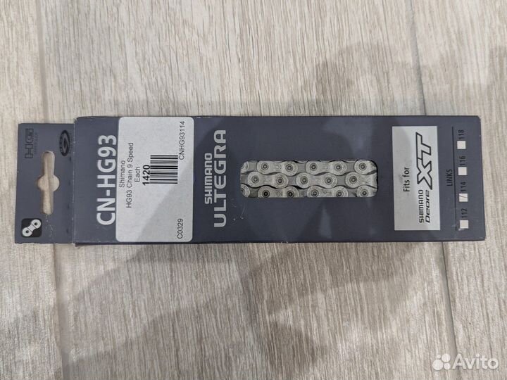 Цепь shimano ultegra hg-93