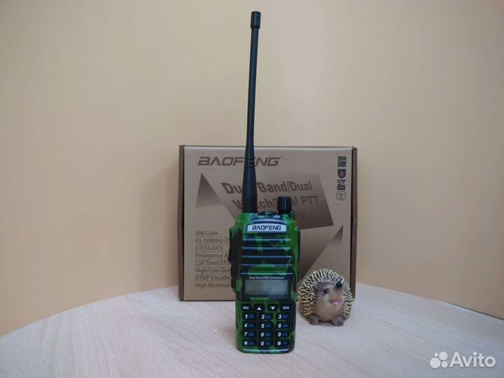Рация Baofeng UV-82 камуфляжная с гаранитурой