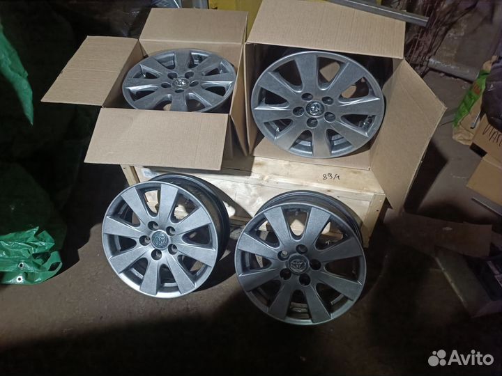 Колеса Литые диски r16 5x114 3 toyota