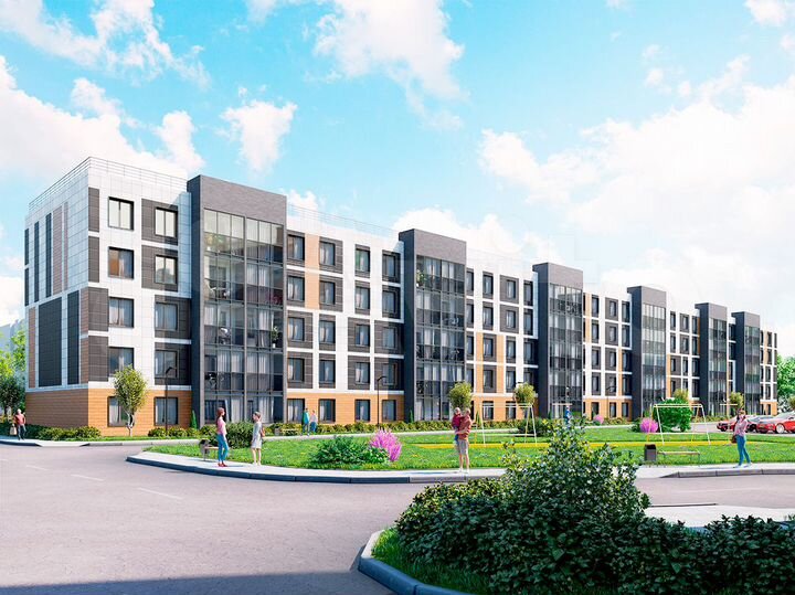 1-к. квартира, 35,5 м², 4/5 эт.