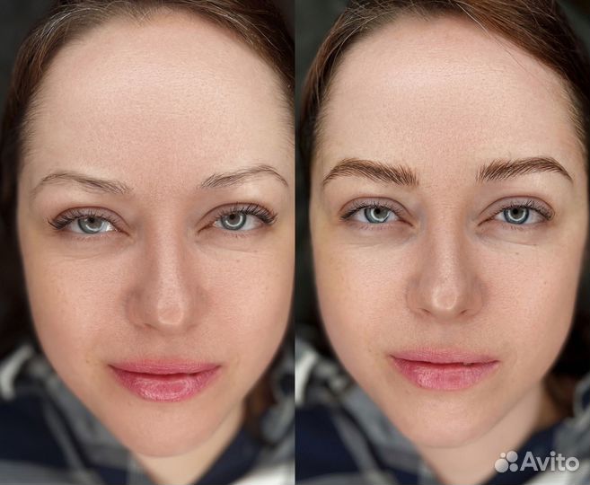 Перманентный макияж бровей волосковая техника