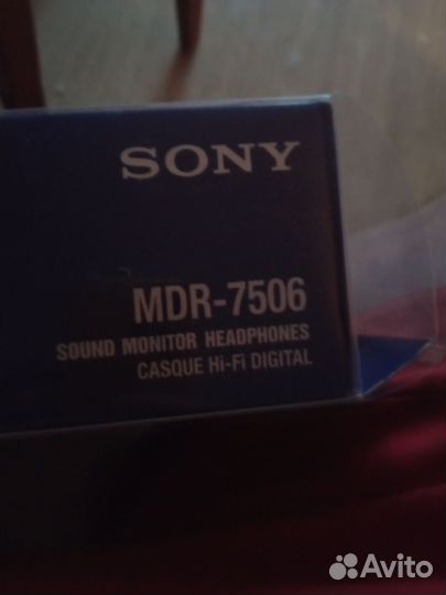 Профессиональные наушники sony