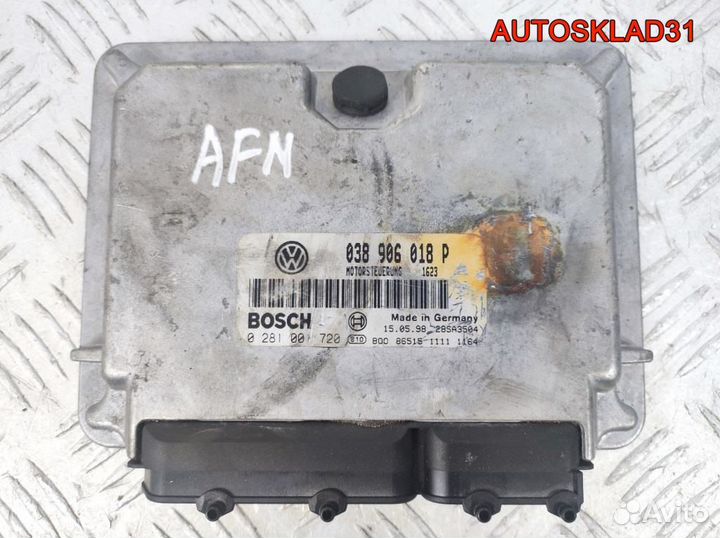 Блок эбу VW Passat B5 1.9 AFN 038906018P Дизель