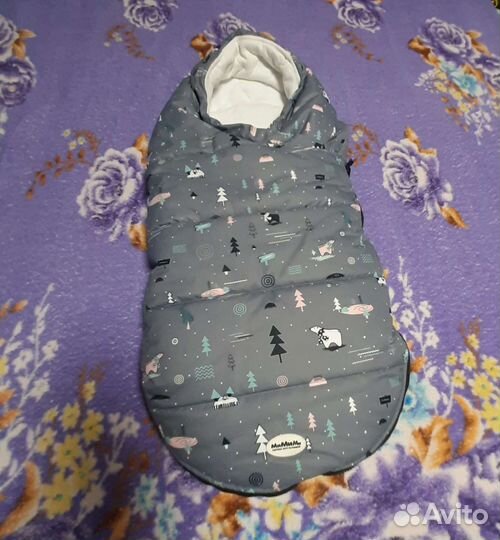 Теплый конверт в коляску