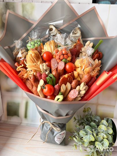 Съедобные букеты для мужчин