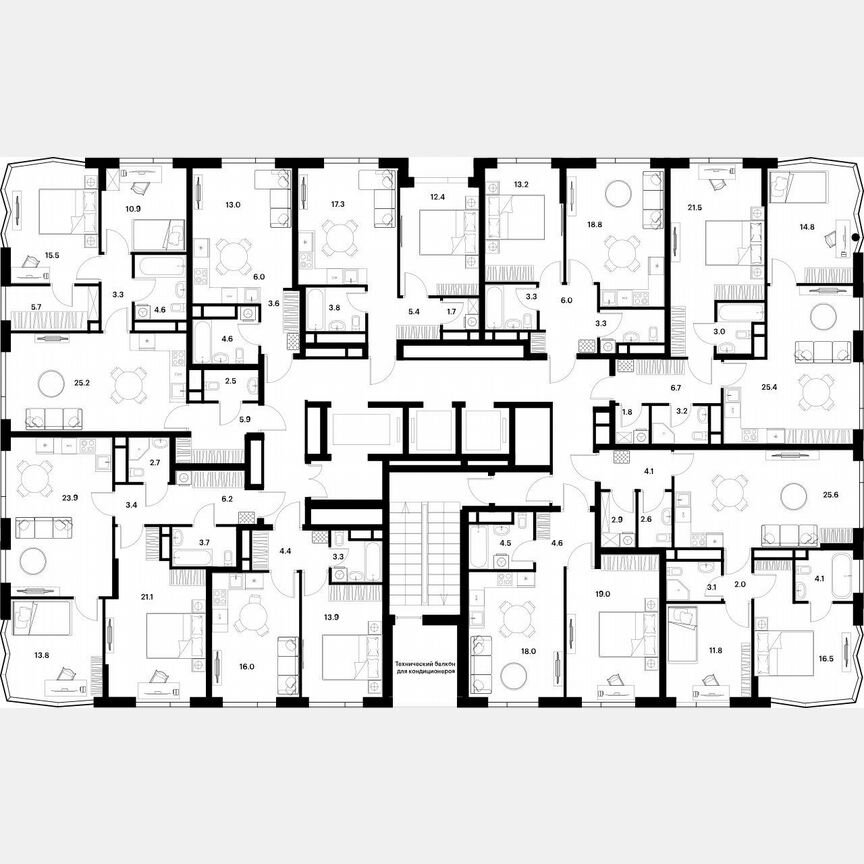 1-к. квартира, 36,3 м², 26/30 эт.
