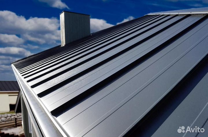 Фальцевая кровля, Кликфальц, Двойной стоячий фальц