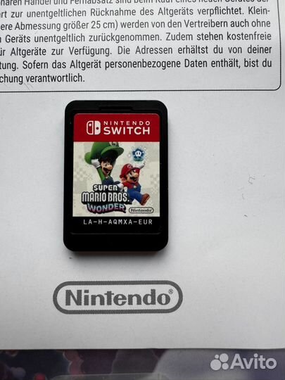 Super Mario Bros wonder nintendo switch