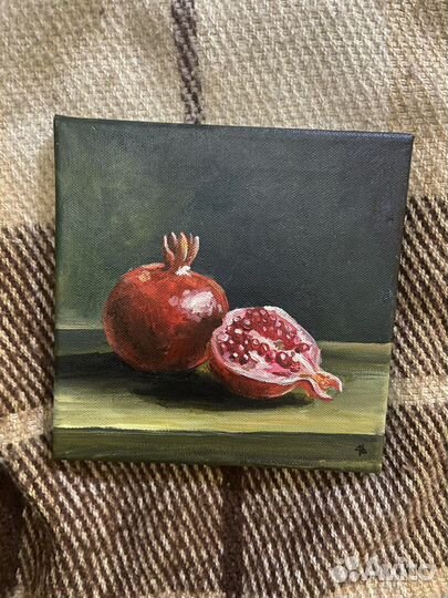 Картина акрилом на холсте