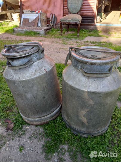 Фляга алюминиевая бу 40л