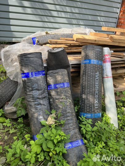 Остатки стройматериалов