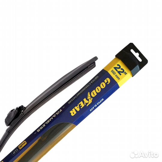 Щетка стеклоочистителя бескаркасная 550мм