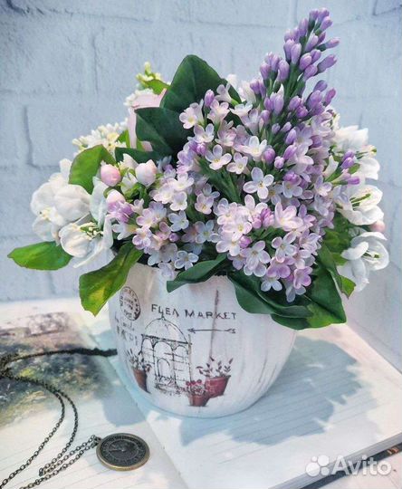 Композиция из холодного фарфора