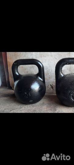 Гиря 24/32 кг спортивная