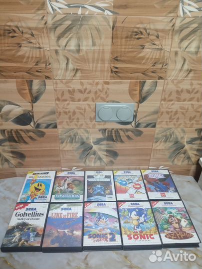 Картриджи Sega Master System