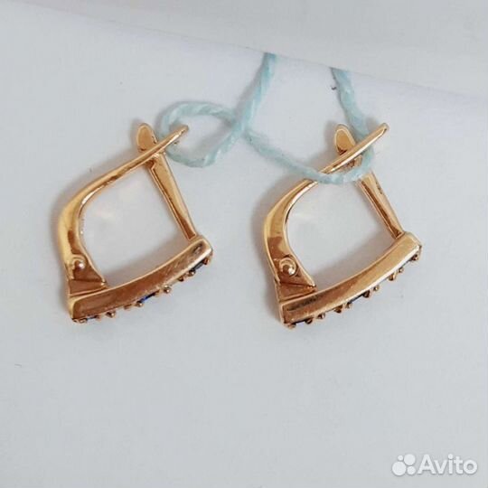 Золотые серьги