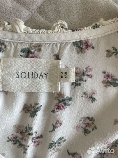 Летнее платье для девочки 152