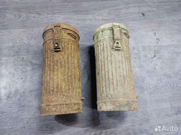 Немецкий газбак для противогаза