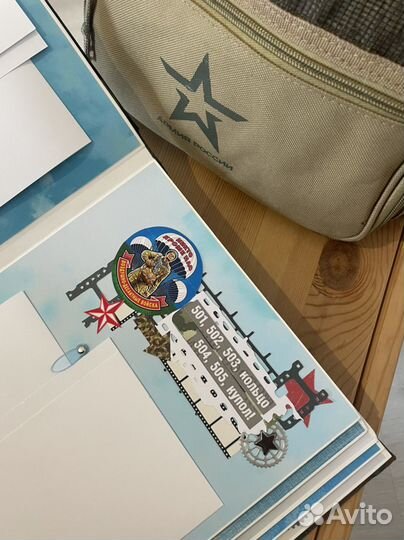 Фотоальбом дембельский вдв ручной работы