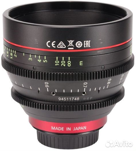 Объектив Canon CN-E 50мм (б/у)