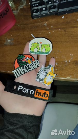 Стикеры ручной работы