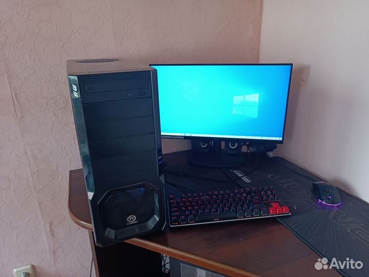Игровой пк intel core I5/8GB/SSD/512GB/GTX550TI