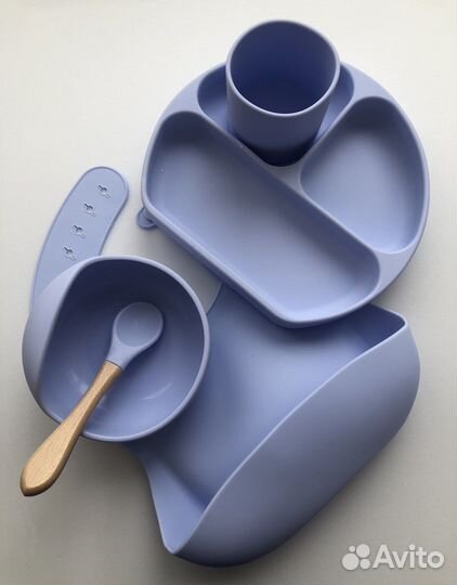 Силиконовая детская посуда, именные грызунки