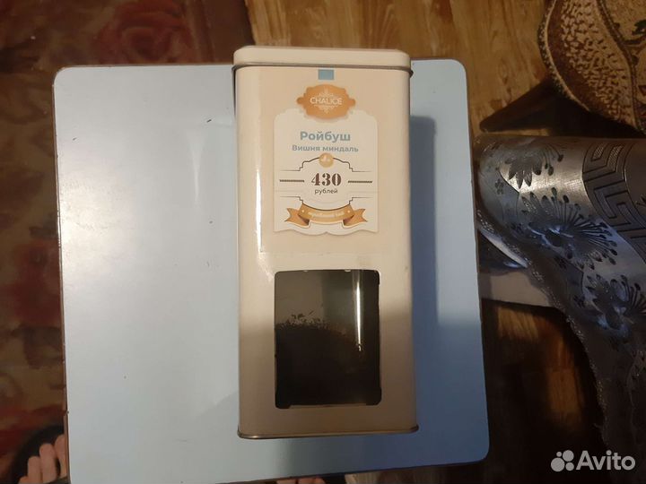 Ёмкость для чая с окошком д.151мм*ш.101мм