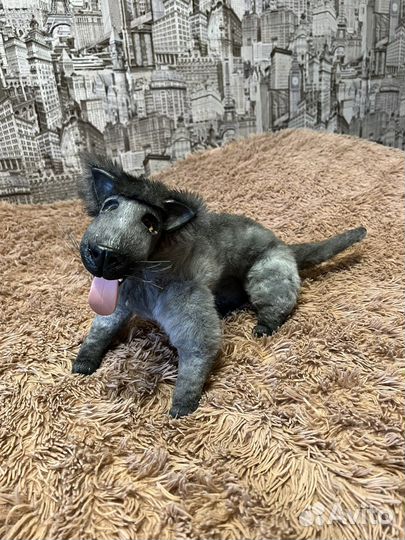 Игрушка в смешанной технике на каркасе