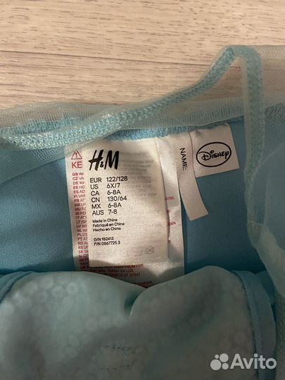 Платье эльзы h&m 122/128