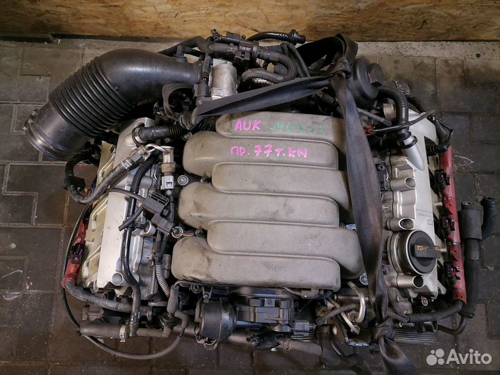Двигатель AUK Audi A6 C6 3.2 FSI 77 т.км