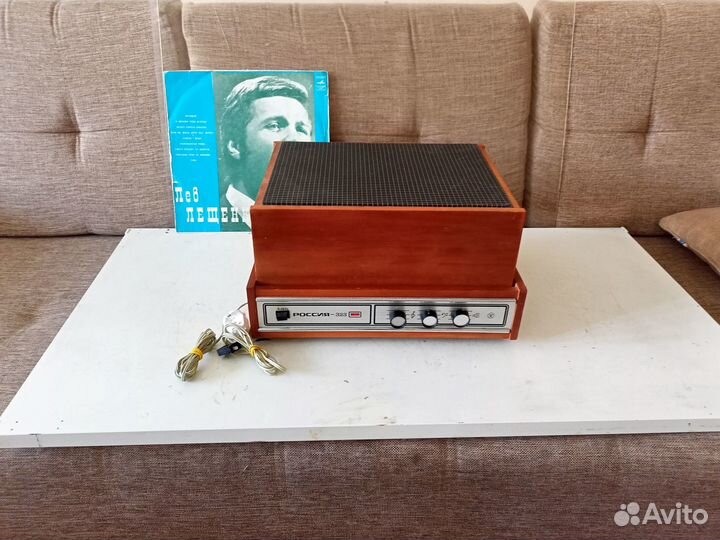 Электрофон транзисторный *Россия-323* с 1984г