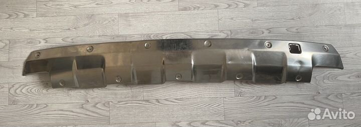 Накладка, диффузор заднего бампера w164