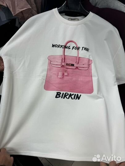 Футболка женская с принтом oversize