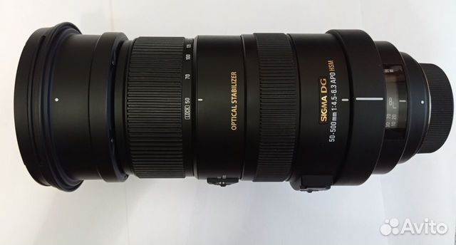 Sigma 50-500mm F4.5-6.3 APO DG OS HSM для Nikon